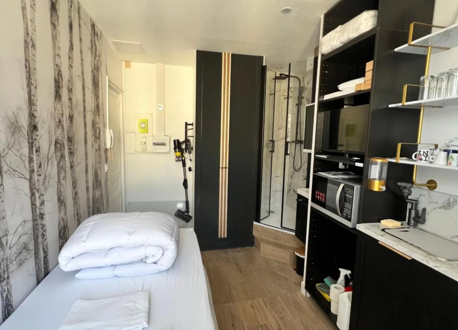 Apartment Batignolles, Montmartre Chambre 12M2 , Metro 13 Et 14 Paris France